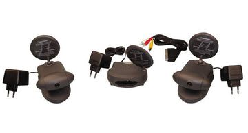 Pack 2 cameras couleur sans fil recepteur video 2.4ghz 4 canaux avmod10 surveillance video ECLATS DESTOCKAGE