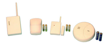 Pack alarme electronique compose de : 1 ja60p 1 ja60n 1 ja63s 1 uc216 4 p15v 2 r6p jablotron ECLATS DESTOCKAGE
