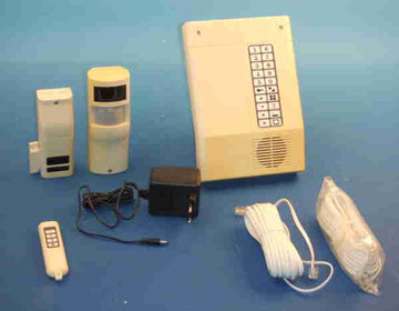 Pack alarme filaire reconditionnee ha-53u eden (centrale,contact,detecteur infrarouge,telecommande ha52r ECLATS DESTOCKAGE