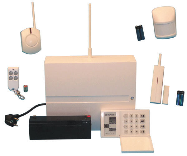 Pack alarme sans fil 16 zones 433.92mhz maison magasin habitation villa industrie jablotron ECLATS DESTOCKAGE