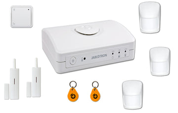 Pack alarme sans fil 433mhz azor plus jablotron azk gsm lecteur rfid contact infrarouge centrale - ECLATS DESTOCKAGE