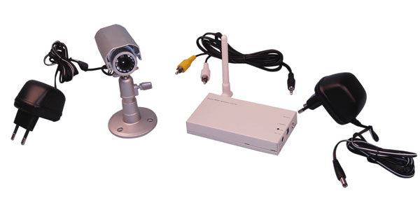 Pack camera surveillance video couleur etanche 12v 1/4' objectif 1 camera 1 recepteur avmod16n ECLATS DESTOCKAGE
