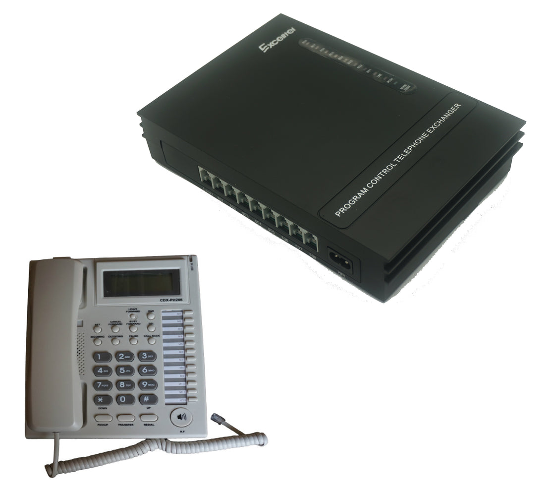 Pack central telephonique 1 ligne 6 postes autocommutateur téléphone autocom standard - ECLATS DESTOCKAGE