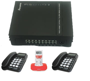 Pack central telephonique 1 ligne 8 postes pabx autocommutateur téléphone autocom standard - ECLATS DESTOCKAGE