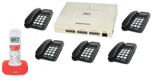 Pack central telephonique 3 lignes 8 12 postes autocommutateur téléphone pabx - ECLATS DESTOCKAGE