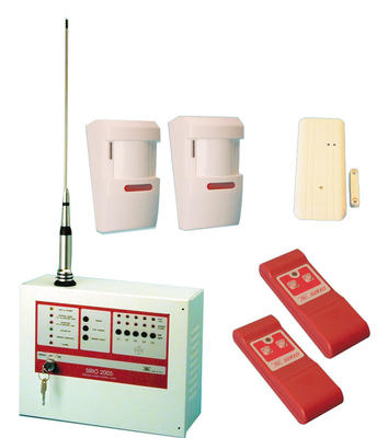 Pack centrale sans fil 5 zones 27.12mhz sirio 2005 alarme antivol alarme antivol electronique ECLATS DESTOCKAGE