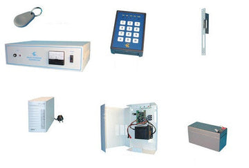 Pack controle 16 acces pointeuse lecteur badge contrôle d'acces packs acces application domotique ECLATS DESTOCKAGE