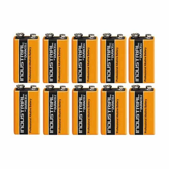 Pack de 10 piles alcaline duracell pour ze5 6lf22 am6 1604a 522 9v procell mn 1604 6lr61 ECLATS DESTOCKAGE