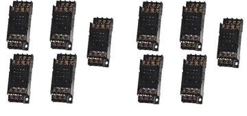 Pack de 10 supports relais pyf14a omron 14 pins hha54p my4 jqx-13f 4z 3a ECLATS DESTOCKAGE