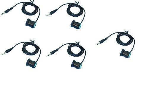 Pack de 5 microphones ventouse capteur ecoute enregistrement telephone enregistrement ECLATS DESTOCKAGE