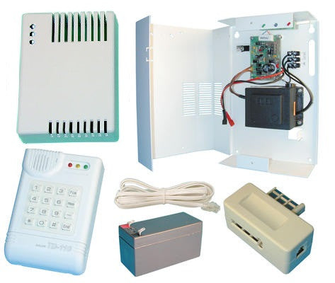 Pack detecteur fuite gaz 220v alimentation 220v sirene electronique appel telephonique ECLATS DESTOCKAGE