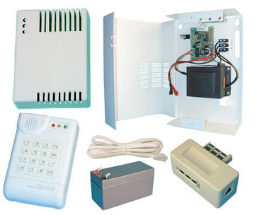 Pack detecteur fuite gaz 220v alimentation 220v sirene electronique appel telephonique ECLATS DESTOCKAGE