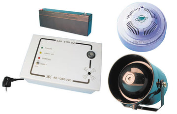Pack detecteur gaz naturel butane propane hydrogène gaz chlore batterie sirene co detection gaz ECLATS DESTOCKAGE