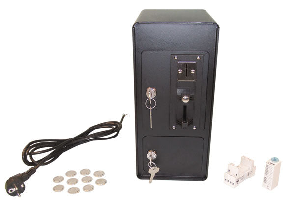 Pack monnayeur a jetons contact pour barrières levantes portails cours de tennis station service ECLATS DESTOCKAGE
