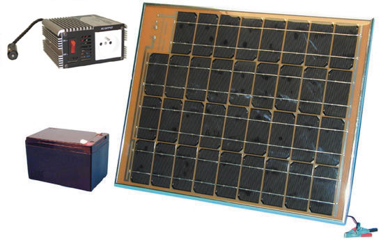 Pack panneau solaire 1500ma batterie rechargeable convertisseur tension 150w 12v 220v 12 220 - ECLATS DESTOCKAGE