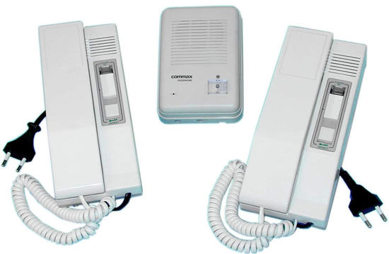 Pack portier phonique avec 2 combines interphone villa habitation packs portiers phoniques - ECLATS DESTOCKAGE
