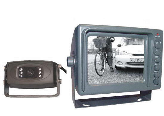 Pack systeme surveillance video 12v recul automobile camion autobus car 1 moniteur  1 camera etanche ECLATS DESTOCKAGE