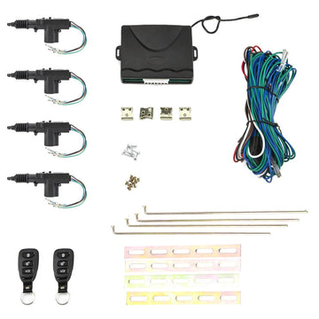 Pack verrouillage centralise porte pour systeme alarme telecommande vehicules voitures moteur auto ECLATS DESTOCKAGE