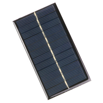 Panneau Solaire 6v 1w soit 167mA 110*60mm Chargeur pour batterie alimentation systeme energie ECLATS DESTOCKAGE