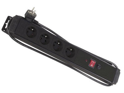 Parafoudre 220v 4 prises bloc electrique multiprise ebp04n netbp4ssf netbp4ssf2 terre francaise - ECLATS DESTOCKAGE
