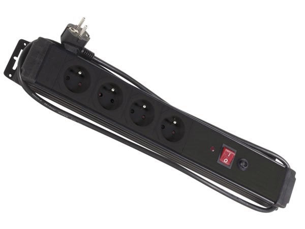 Parafoudre 220v 4 prises bloc electrique multiprise netbp4ssf netbp4ssf2 terre francaise - ECLATS DESTOCKAGE