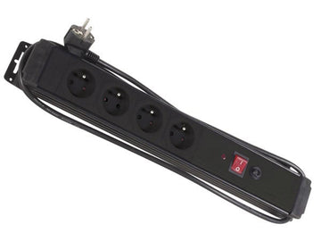 Parafoudre electrique bloc multiprise 4 prises 220v ebp04n netbp4ssf netbp4ssf2 terre francaise - ECLATS DESTOCKAGE