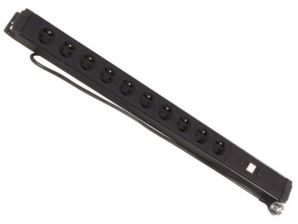 Parafoudre electrique bloc multiprises 10 prises ebp10n 220v terre francaise netbp10ssf - ECLATS DESTOCKAGE