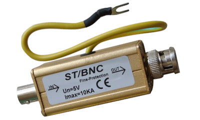 Parafoudre fiche bnc 0 à 4ghz 10ka surtension orage foudre protection camera video surveillance ECLATS DESTOCKAGE
