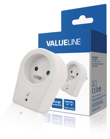Parafoudre prise electrique enfichable 220v vles100Spe1wh voyage parasurtenseur parasurtension ECLATS DESTOCKAGE