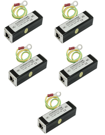 5 Parafoudre rj45 ethernet web reseau adsl ordinateur pc surtension orage foudre ltdx rj45 ECLATS DESTOCKAGE