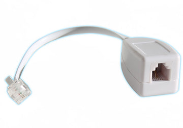 Parafoudre telephonique 1 ligne rj11 tel fax/modem compatible rj12 parasurtenseur parasurtension ECLATS DESTOCKAGE