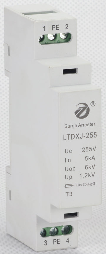 Parafoudre telephonique 1 ligne tel/fax/modem/adsl 3ka 110v ltdxj-110 rail parasurtenseur surtension ECLATS DESTOCKAGE