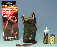 Paralyseur electrique shocker 200kv scorpy 200 aerosol gaz poivre repousse chien taser ECLATS DESTOCKAGE