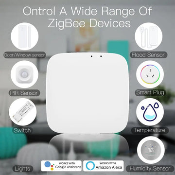 Passerelle sans fil Tuya pont multimode filaire télécommande Bluetooth Mesh Smart Life google home ECLATS DESTOCKAGE