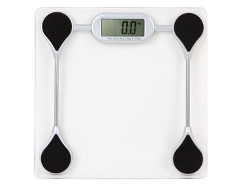 Pèse-personne numérique balance plateau verre trempé 150kg vtbal26 100kg 110kg 120kg 130kg 140kg ECLATS DESTOCKAGE
