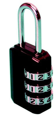 Petit cadenas a code 3 digits chiffres code numero fermeture ouverture securisee antivols ECLATS DESTOCKAGE
