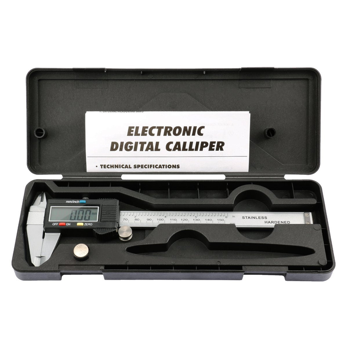 Pied à Coulisse Digital 150 mm metal Avec Etui ECLATS DESTOCKAGE