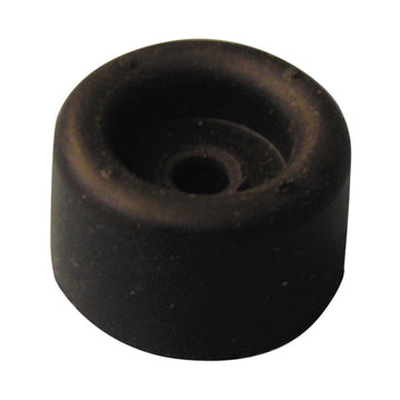 Pied caoutchouc noir diametre 21 mm qupc73521 pièces détachées, accessoires