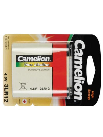 Pile 4.5v camelion 3lr12 3r12 lr12 r12 4,5v mn1 torches tp45 fpi45 gazpro 3lr12c ECLATS DESTOCKAGE