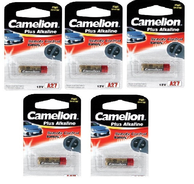 5 Pile alcaline 12v gp27a g27a mn27 telecommande jolly open l828 a27 a27s 27a 27ac1 el812 ECLATS DESTOCKAGE