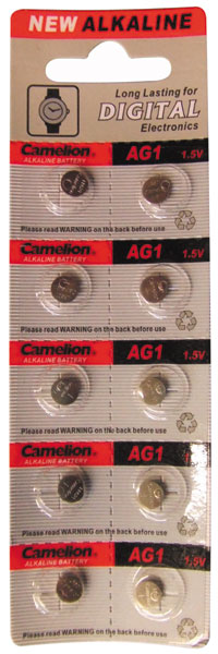 Pile bouton pour montre 1.5v 13mah lr621 (10 pcs/bl) lr621 d364 364 sr621sw sr60 g1v364ac ECLATS DESTOCKAGE