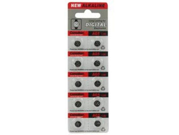 Pile bouton v393ac 1,55v 65ma ag5 v393ac sr754w sr48 ws6 rw48 r393 r393/15 sb b3 sr754w sr48 ws6 - ECLATS DESTOCKAGE