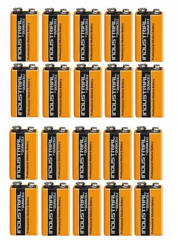 Pile electrique 9v (20 pcs) alcaline 500ma hq lr22 6lr61 6lf22 1604 piles alcalines alimentations ECLATS DESTOCKAGE