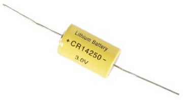 Pile lithium 3.0v 950mah connexion axiale pour ci cr14250 alimentation cr1/2aacdc cr1425 ECLATS DESTOCKAGE