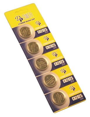 Pile lithium 3vcc (5 pcs cr2025) bouton alimentations ECLATS DESTOCKAGE