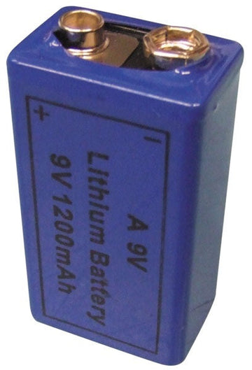 Pile lithium 9v 1200ma 6f22 6lf22 am6 6lr61 1604a a9v 522 mn1604 a1604 4022 longue duree ECLATS DESTOCKAGE