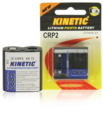 Pile lithium pour telephone 6v battery crp2 photo 1.3a noir 36mm kinetic varta crp2 ECLATS DESTOCKAGE