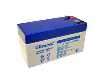 Pile sèche accu plomb gel 1.3ah pour exide s312/1.2s 12v 1.2a 1,2ah ul1.3 12 accumulateur wp1.2 12e - ECLATS DESTOCKAGE