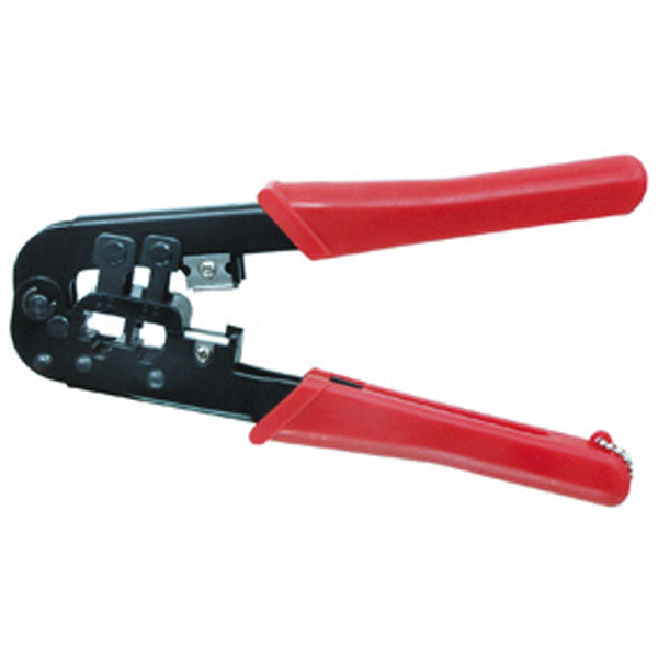Pince a sertir professionnelle cliquet connecteur modulaire tel 0093 rj10 4/4 rj11 4/6 rj12 6/6 rj45 ECLATS DESTOCKAGE