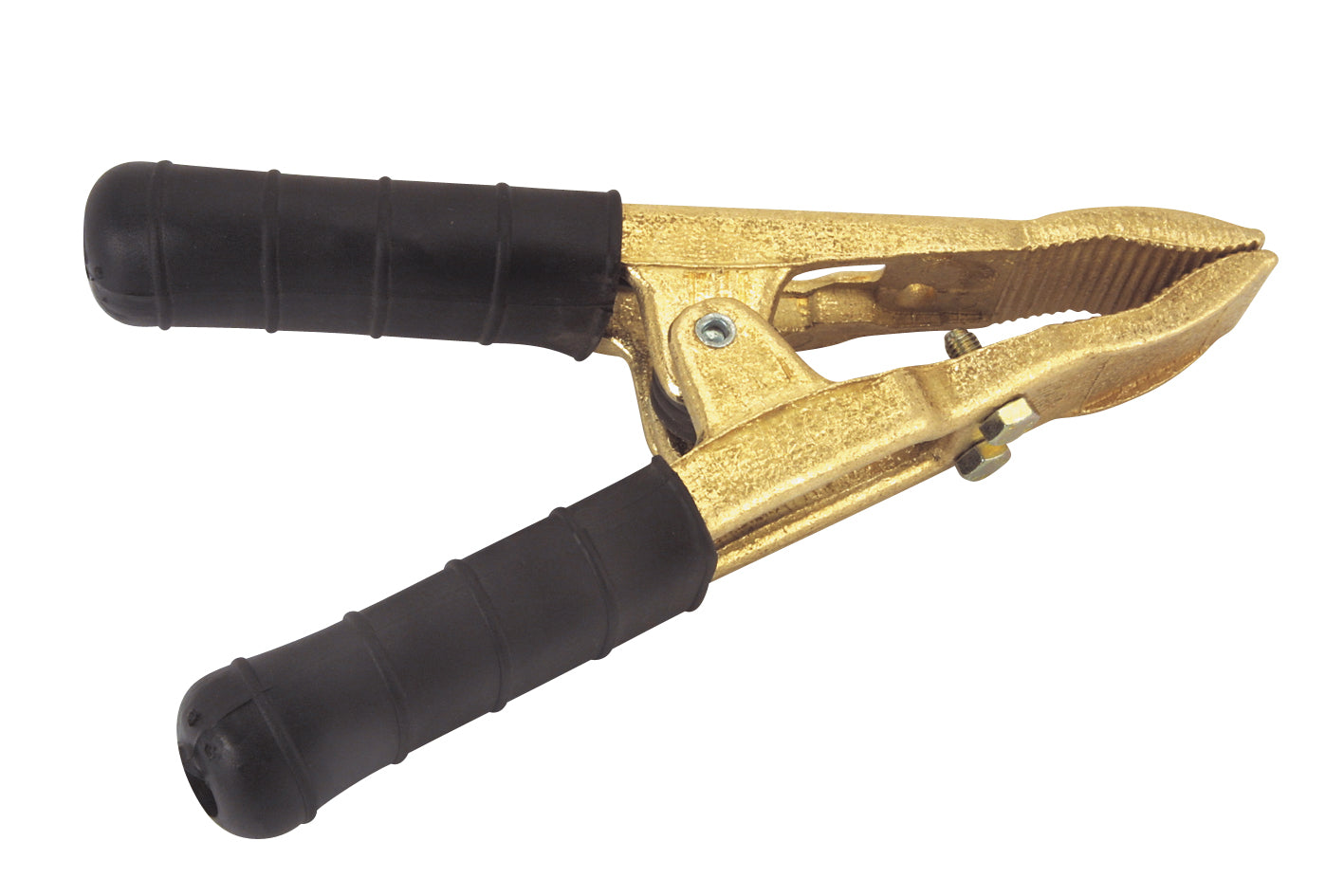 Pince crocodile bronze metal noir charge 300a 400a pour cable cordon de demarrage batterie auto ECLATS DESTOCKAGE